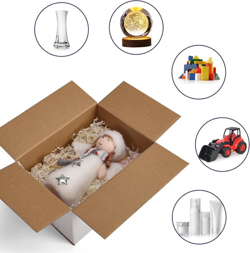SPEPLA 7x5x4 Shipping Boxes for Small Business,40 Pack White Corrugated Cardboard Box for Packaging, Mailing, Storage - Image 4